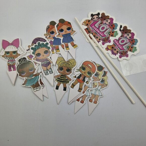 Cake Toppers Party Supplies Decorations 3 Inch Characters - Picture 1 of 7